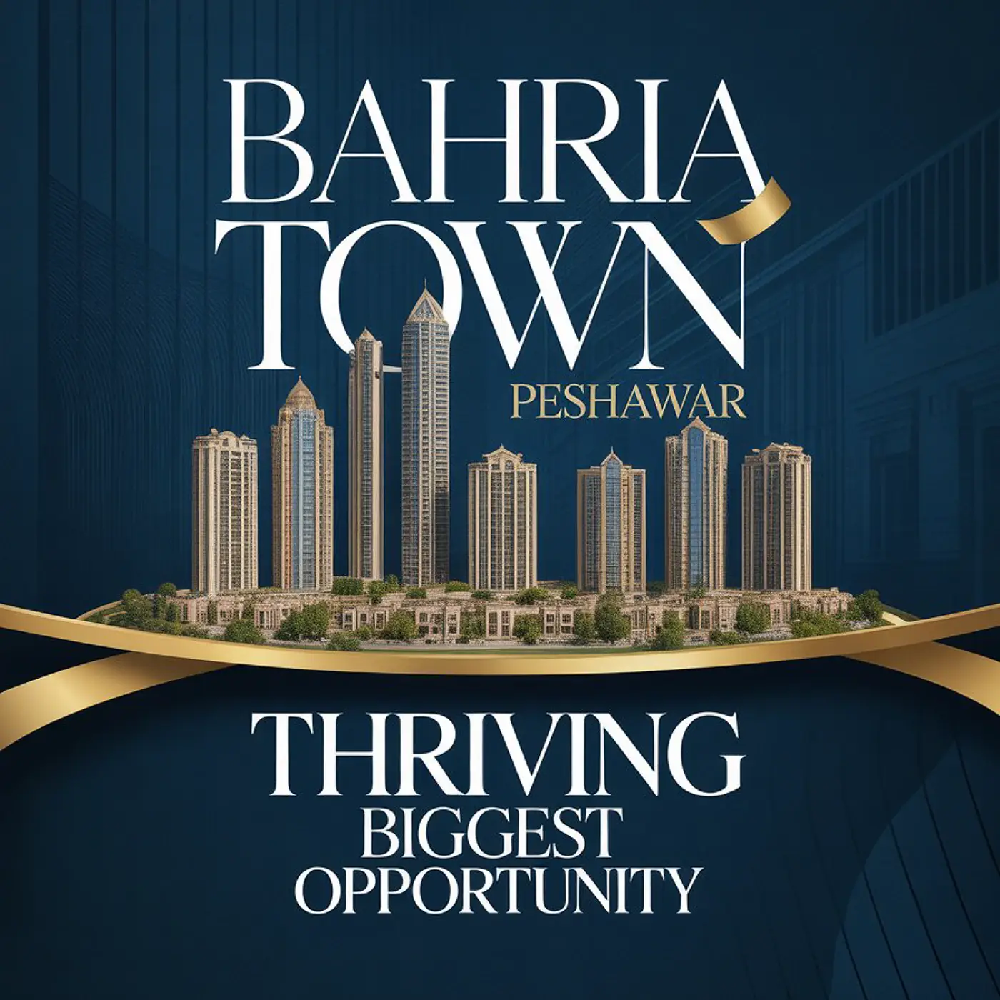 Bahria Town Peshawar social post