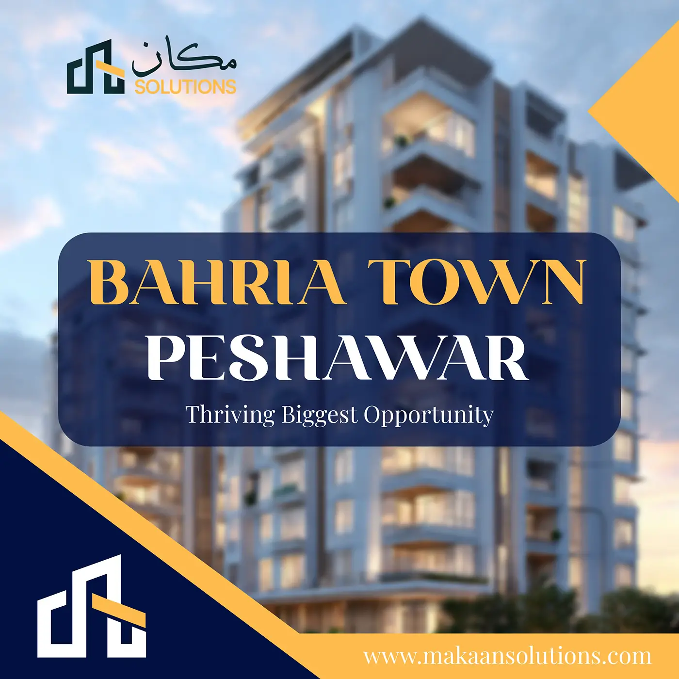 Bahria Town Peshawar tower post