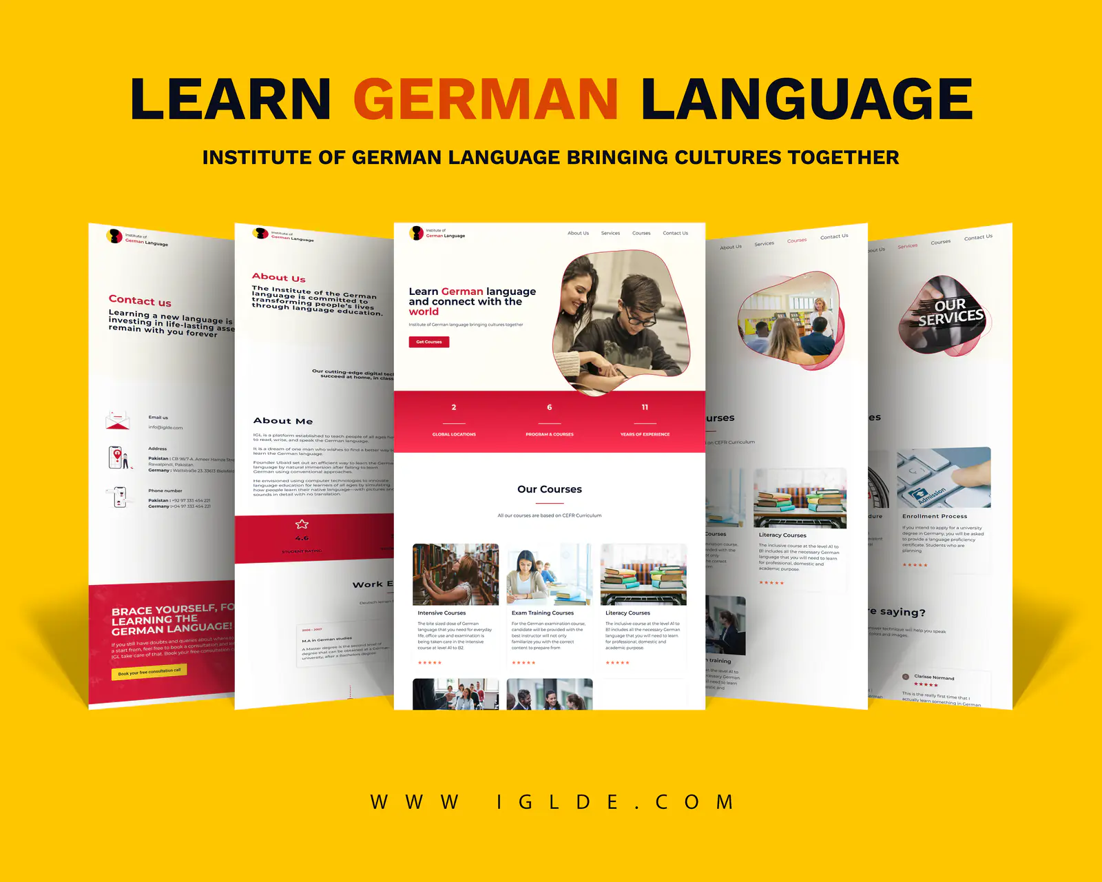 IGL German language institute campaign