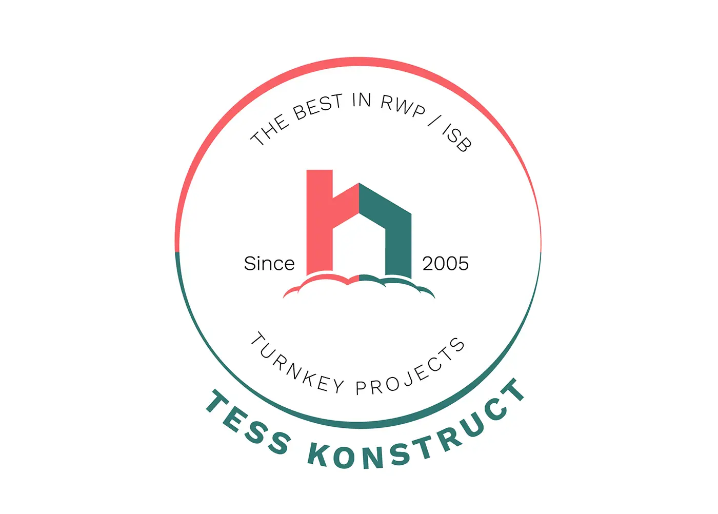 Tess Konstruct turnkey projects badge logo