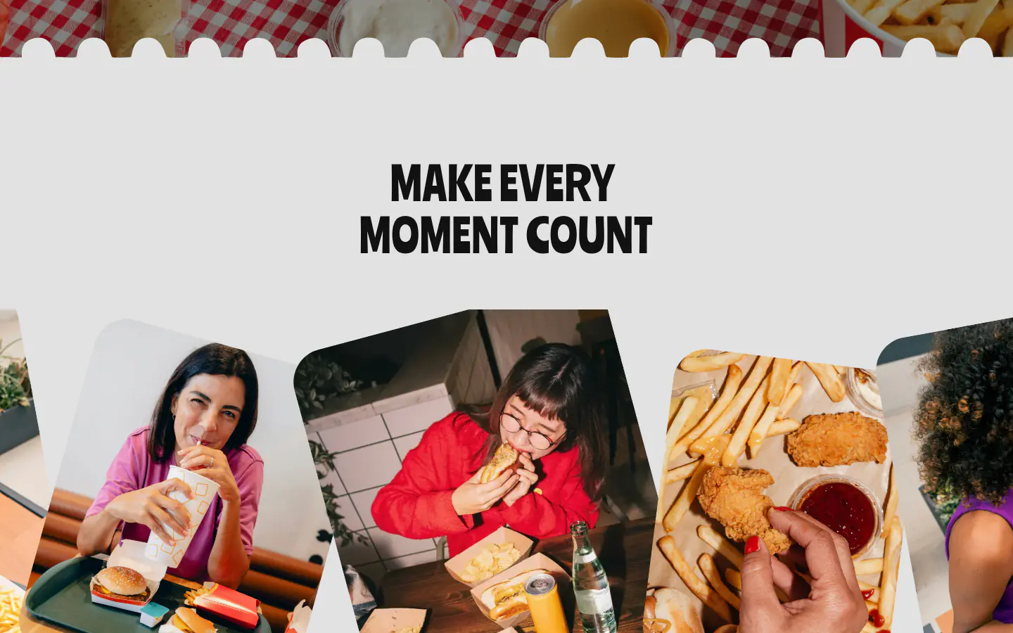 Events section covering acoustic evenings and group dining